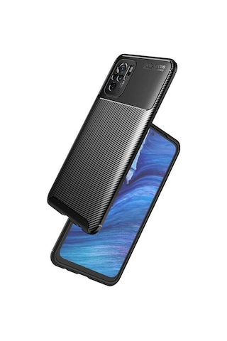 Xiaomi Redmi Note 10s Kılıf Zore Negro Silikon Kapak Lacivert