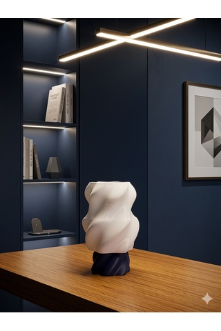 Neolab Modern Twist: Tasarım Dekoratif Masa Lambası Çok Renkli