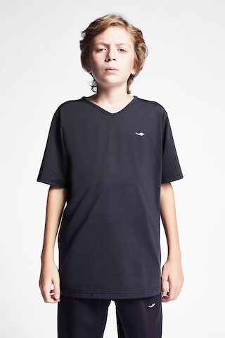 Lescon Çocuk Kısa Kol T-Shirt 24S-3221-24B Siyah