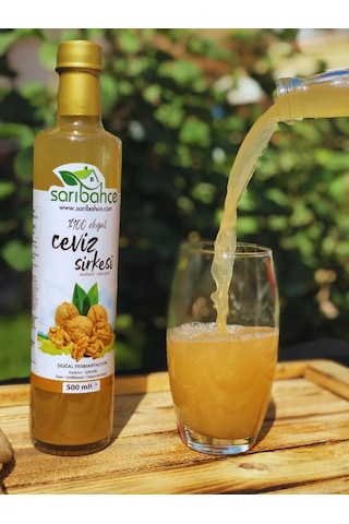 Ceviz Sirkesi 500 Ml - 6'lı Paket Organik Doğal Fermantasyon