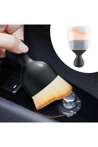 Mini Araç İçi Temizlik Fırçası Yumuşak Kıllı 38999558