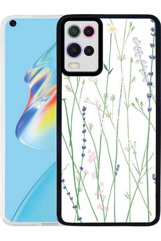 Oppo A54 4G Kılıf Zore M-Fit Desenli Kılıf