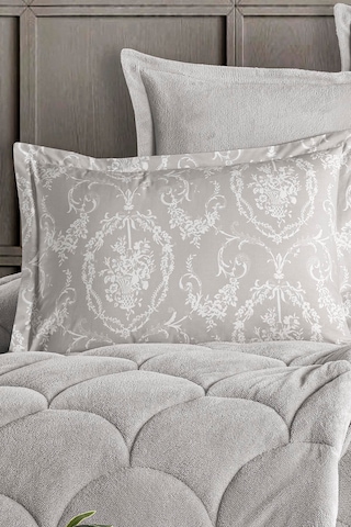 Nordqueen Wellsoft Çift Kişilik Uyku Seti Çift Taraflı Sorti Gri