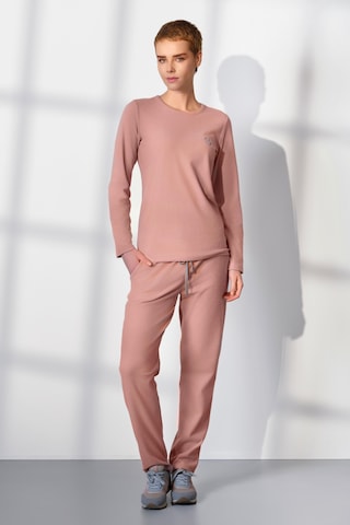 Doreanse Kadın Pembe Yumoş Kumaş T-shirt Pijama Takımı 25k4041-standart Pembe