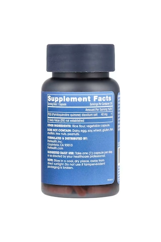 Prohealth Longevity Pure Pqq Supports Memory And Cognitive 40 Mg 30 Caps Aromasız