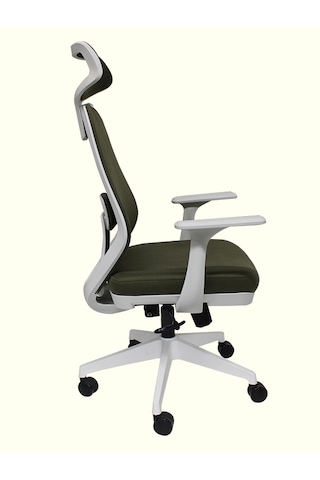 Apex White Pro Yönetici Koltuğu Ofis Koltuğu Yeşil