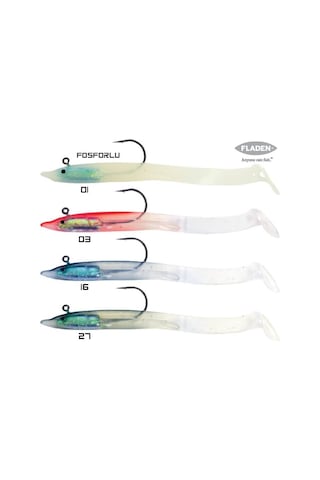 Fladen Portland Eel Zokali Silikon Yem 3p 20 Cm