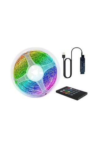Northcity Rgb Şerit Led 10 Metre Kumandalı Işık Kumanda İle Kontrol