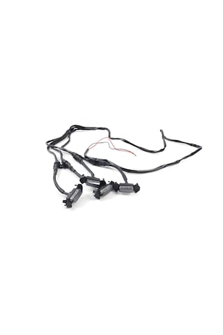 Symbee Araba Grili Led Işıkları 12v - Koyu Kasa Kırmızı Işık, Dayanıklı Abs, Kolay Kurulum, Gündüz Ve Gösterge Işığı