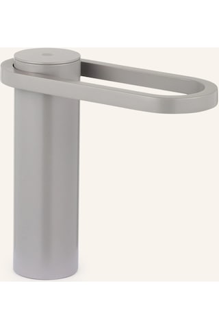 Hoop Led Masa Lambası Ip54 Su Geçirmez Taşınabilir Şarjlı Işık 22 Cm Gri