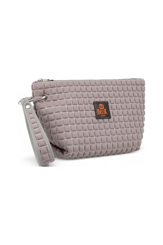 Bilik Deri Scuba Gri Kadın Portföy & Clutch Çanta Yeliz Gri