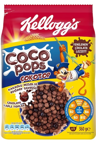 Kellogg's Cocopops Çokotop 360 G