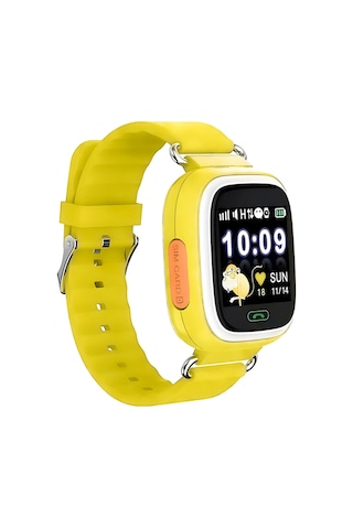 Zmsmart Akıllı Çocuk Takip Saati, Btk Kayıtlı Ve Orijinal 2 Yıl Garantili Sarı Sds001