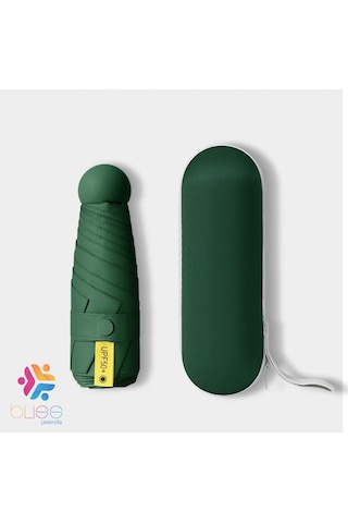 8 Telli Kapsül Şemsiye Yeşil