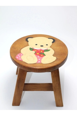 Çocuk Taburesi Büyük Boy Çok Renkli