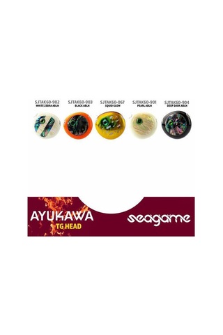 Seagame Ayukawa Tg Head 60g Tai Rubber Slider