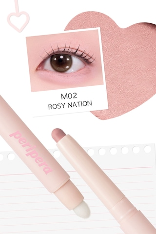 Topaklanma Yapmadan Kolayca Uygulanan Kalem Far Perıpera Mood In Shade Eye Stick M02 Rosy Nation 64337344