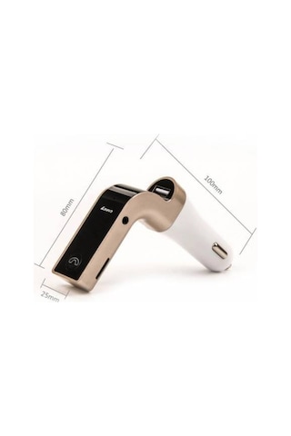 Bluetooth Araç Kiti Carg7 Fm Transmitter Micro Sd Usb Girişli Aux
