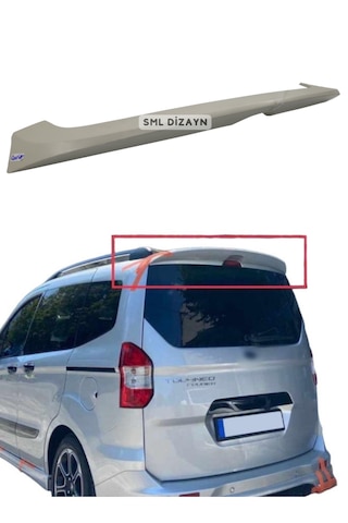Ford Courier Spoiler Bagaj Üstü Tavan Spoyler 2014-2023
