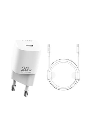 Lito Pd+usb-c To Type-c Kablo Şarj Seti Lc01