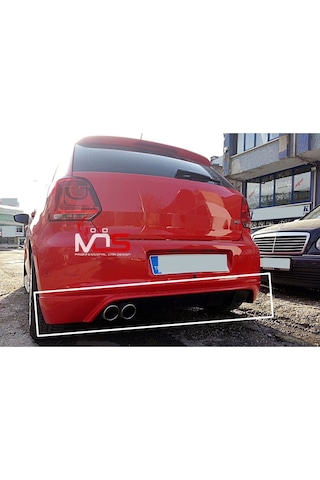 Vw Polo 6r 2010-2015 Arka Tampon Eki Fiberglass Boyasız