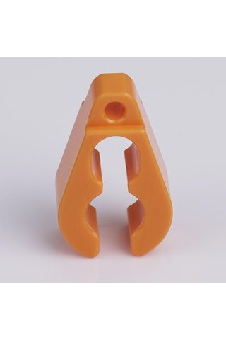 Homyl Uzun Hortum Klipsi Tutucu Hafif Şnorkelli Dalış Turuncu