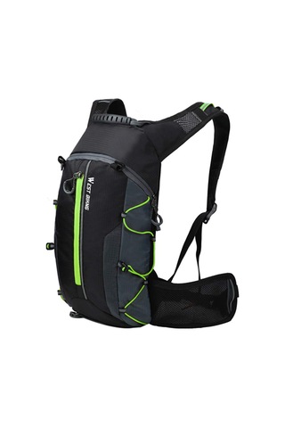 Qianfan Su Geçirmez Bisiklet Çanta Bisiklet Sırt Çantası Nefes Siyah