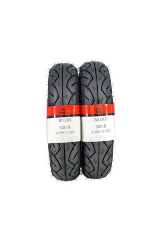 Billas 300-8 Tl Dubleks Motosiklet Lastik Seti