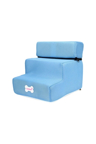 Homyl Kedi Rampa Merdiveni Evcil Hayvan Tırmanma Mavi-35cmx30cmx30cm