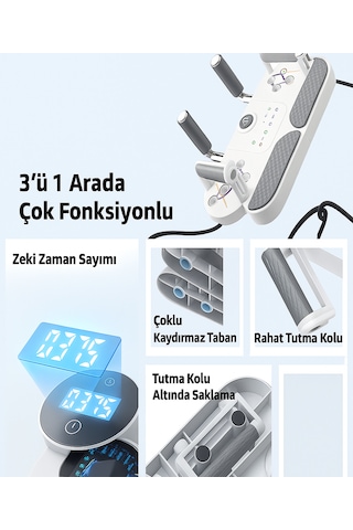 Raiden St-3 Egzersiz Şınav Tahtası 3ın1 Barfiks Push-up, Plank Ve Direnç