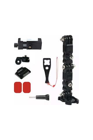Motosiklet Kaskı Kamera Ve Telefon Tutucu Motor Kask Standı Tutacağı