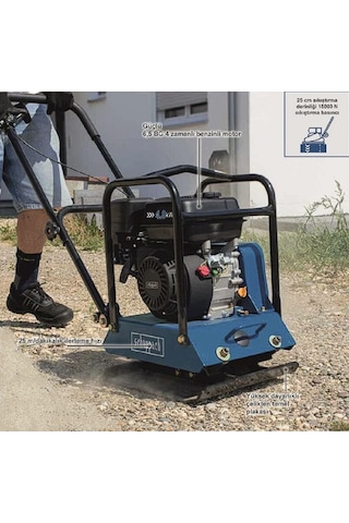 Scheppach HP1200S Kompaktör Zemin Sıkıştırma Makinesi