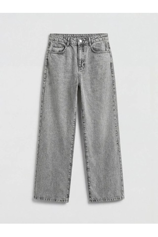 Lc Waikiki Karışık Wideleg Fiyonk Nakışlı Kız Çocuk Jean Pantolon Karısık