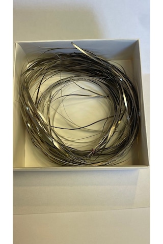 Metalik Gri Tel Kırma Teli, Tel Kırma, Hobi,gri,renkli,bartın Teli