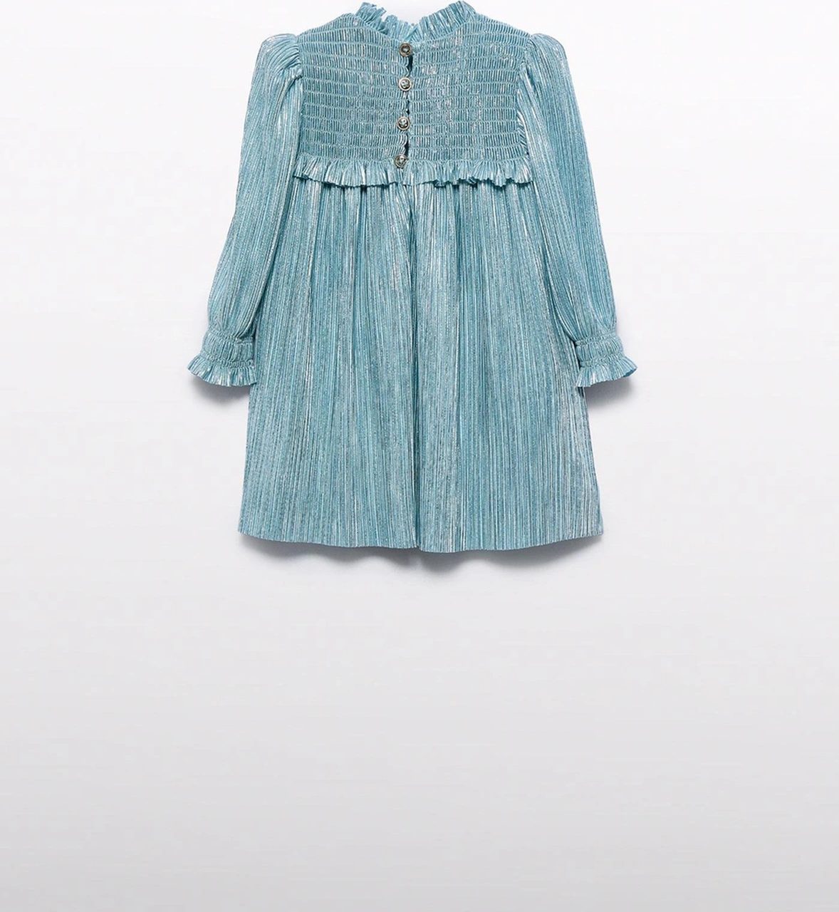 Mayoral Abel&lula Kız Bebek Pileli Elbise Yeşil