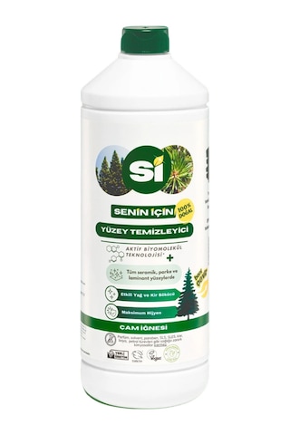 Si Senin İçin %100 Doğal Yüzey Temizleyici Çam İğnesi 900 Ml. Tekli