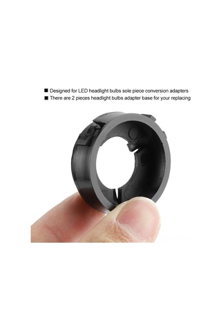 Springsun Golf 6 İçin H7 Led Far Ampulü Adaptörü Tabanı, Kolay Kurulum, 2 Adet,  Yerine Tam Uyumlu