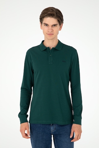 U.s. Polo Assn. Erkek Koyu Yeşil Sweatshirt 50295169-vr079 Koyu Yeşil