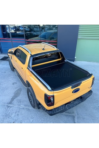 S-dizayn Ford Ranger 4 S-back Sürgülü Kapak Siyah V1 2023 Üzeri