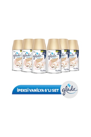 Glade Oda Kokusu Yedek İpeksi Vanilya 6'lı Set