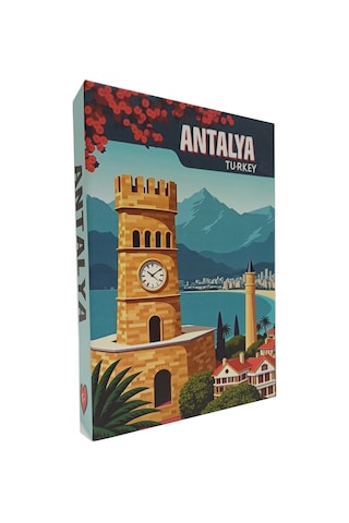 2026 -759 Antalya Dekoratif Kitap Kutusu