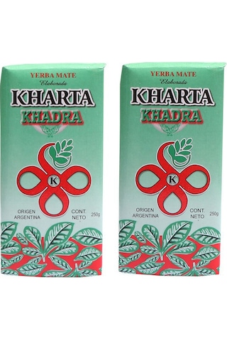 KHARTA Yerba YİŞİL Mate Çayı 250 GR X 2 ADET "ORJINIAL"