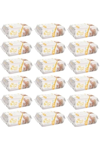 Sleepy Sensitive Hassas Ciltlere Özel Islak Bebek Havlusu 18 X 90'Lı