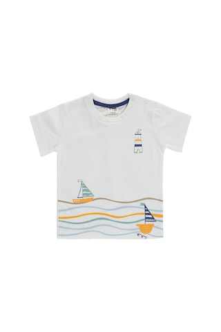 Civil Baby Yelken Baskılı 6-18 Ay Takım - Mavi İndigo