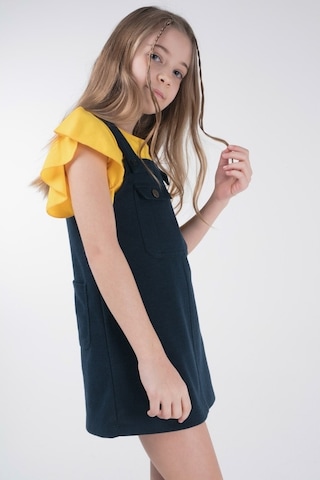 Brz Kids Kız Çocuk Salopet-Lacivert
