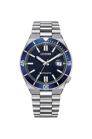 Citizen Tsuyosa Shore Navy Blue Nj0230-59l Otomatik Erkek Kol Saati Metal