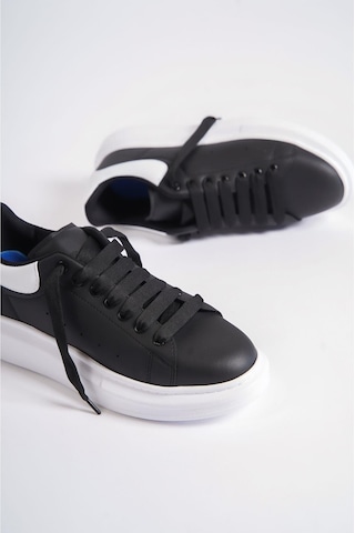 Mubiano Mbmcq1000-sb Erkek Kalın Taban Siyah/beyaz Sneaker & Spor Ayakkabı Siyah/beyaz