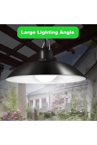 Güneş Enerjili Led'ler Tavan Işığı Kısılabilir 2 Aydınlatma Sıcak Beyaz