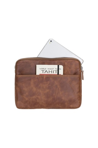 Hardy Deri Laptop / Tablet Çantası Çok Renkli