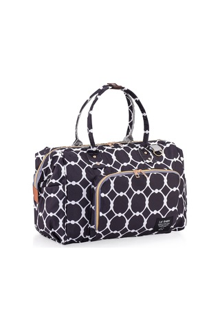 Lal Baby Baggage Bag Halkalı Siyah Omuz Askılı Anne Bebek Bakım Çantası Siyah